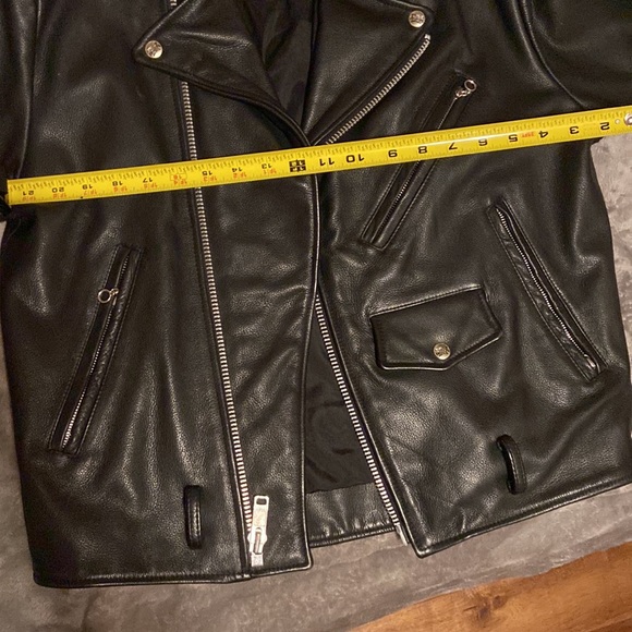 COPY - Open Road REAL LEATHER JACKET SMALL - Picture 8 of 12